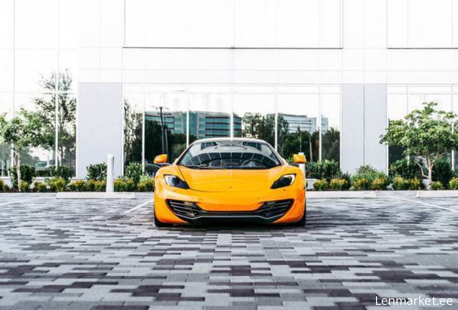 Mclaren MP4-12C Spider convertible
